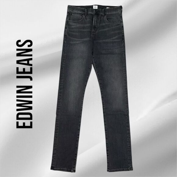 EDWIN Men’s Maddox Slim Fit Jeans in the Size 31X32” in Knight Ryder Gray Color - Picture 9 of 14